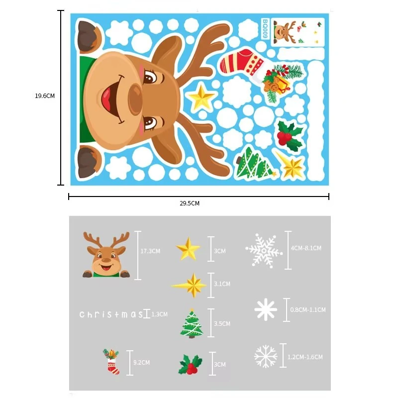 Vinyl Funny Christmas Car Windows Decal