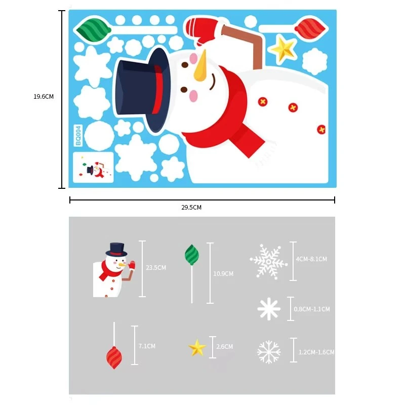 Vinyl Funny Christmas Car Windows Decal