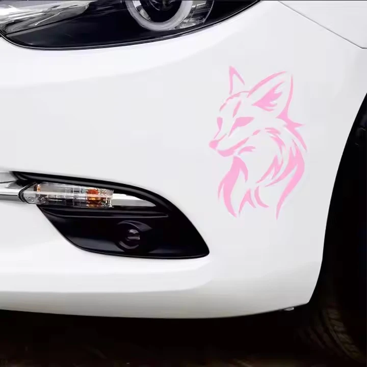 Vinyl Stickers Cars Body Fox Badge