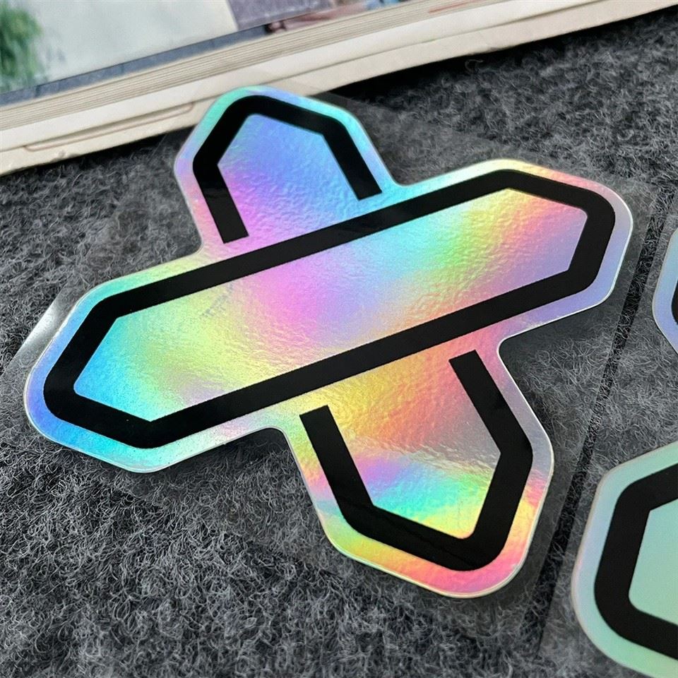 X Logo Reflective/Laser Motorcycle Stickers suppliers