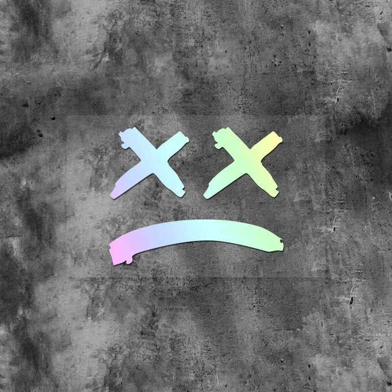 XX Eye Sad Face Sticker suppliers